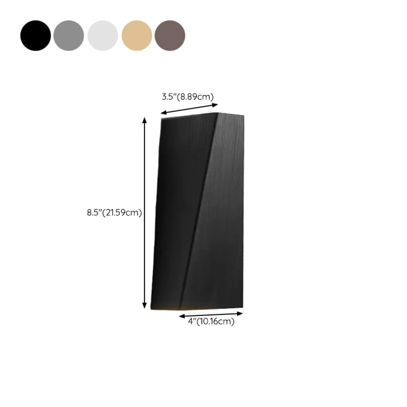 5 to 9 Inch Wall Sconce with Dual Light for Living Room  #size | homeyfad