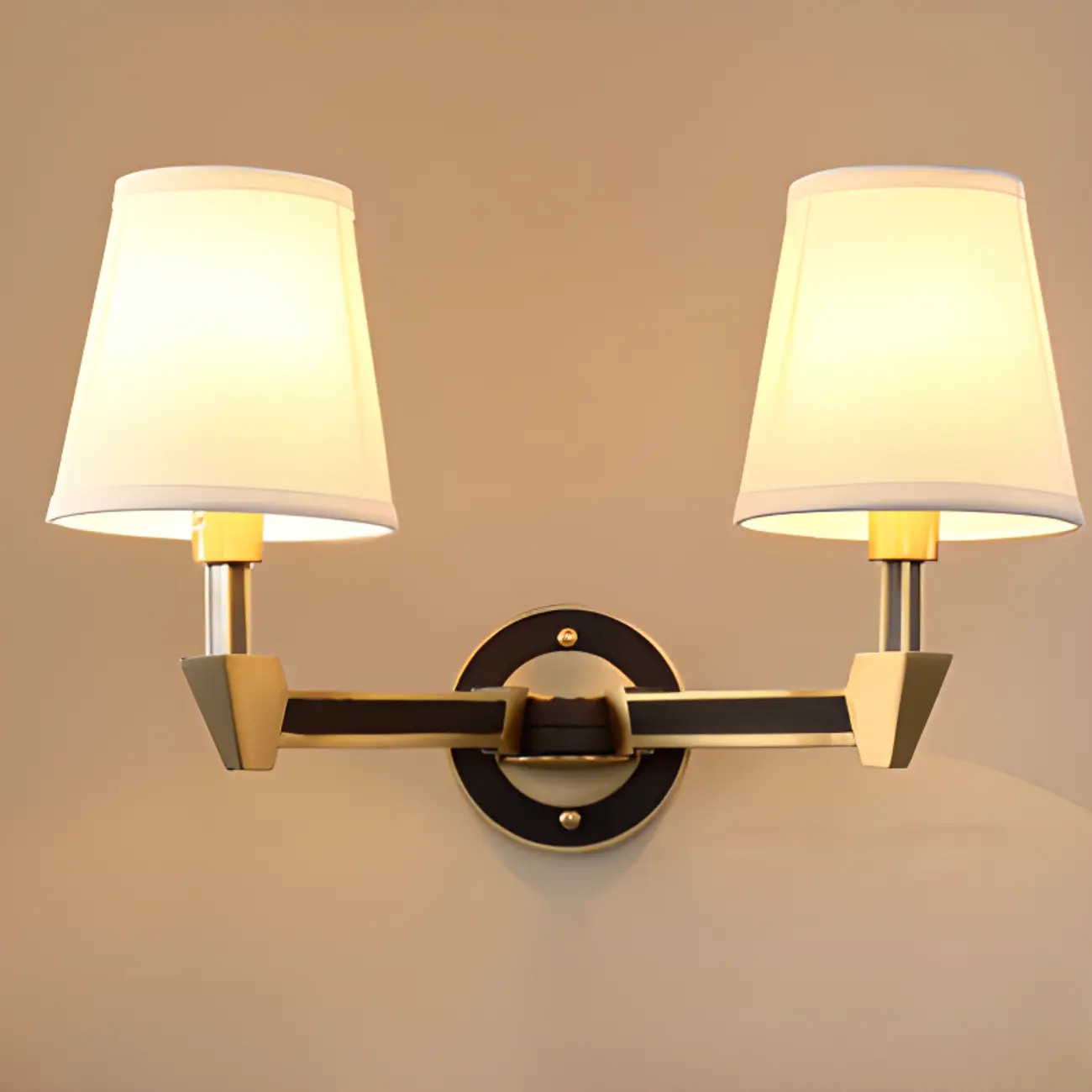 Modern 10 to 14 Inch Geometric Wall Sconce for Residential Use | homeyfad