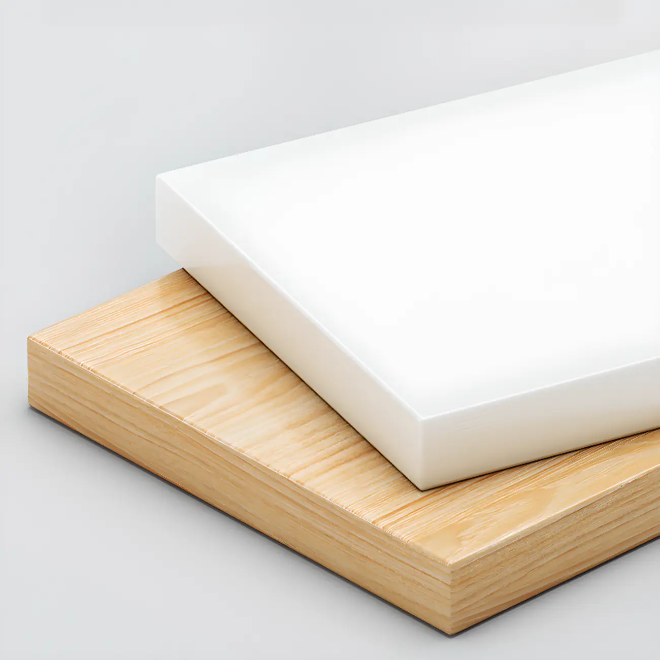 Horizontal Natural Wooden Rectangle Multi-Cube Bookcase Image - 35 | homeyfad