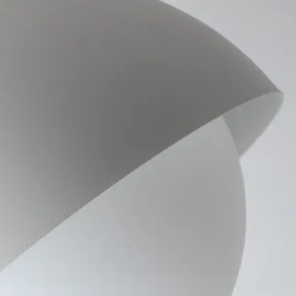 Minimalist Glass Dome Mini Semi Flush Ceiling Light Image - 12