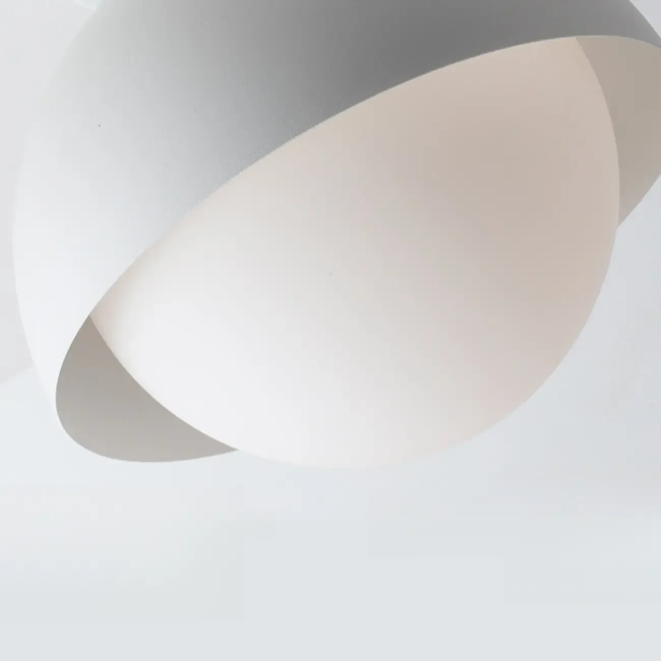 Minimalist Glass Dome Mini Semi Flush Ceiling Light Image - 13