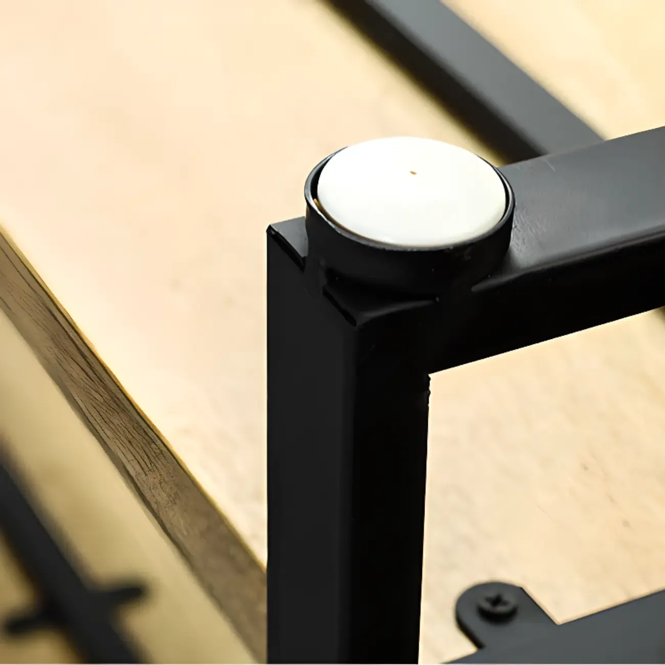 5-Tier Open Back Metal Frame Rectangular Bookcase Image - 8