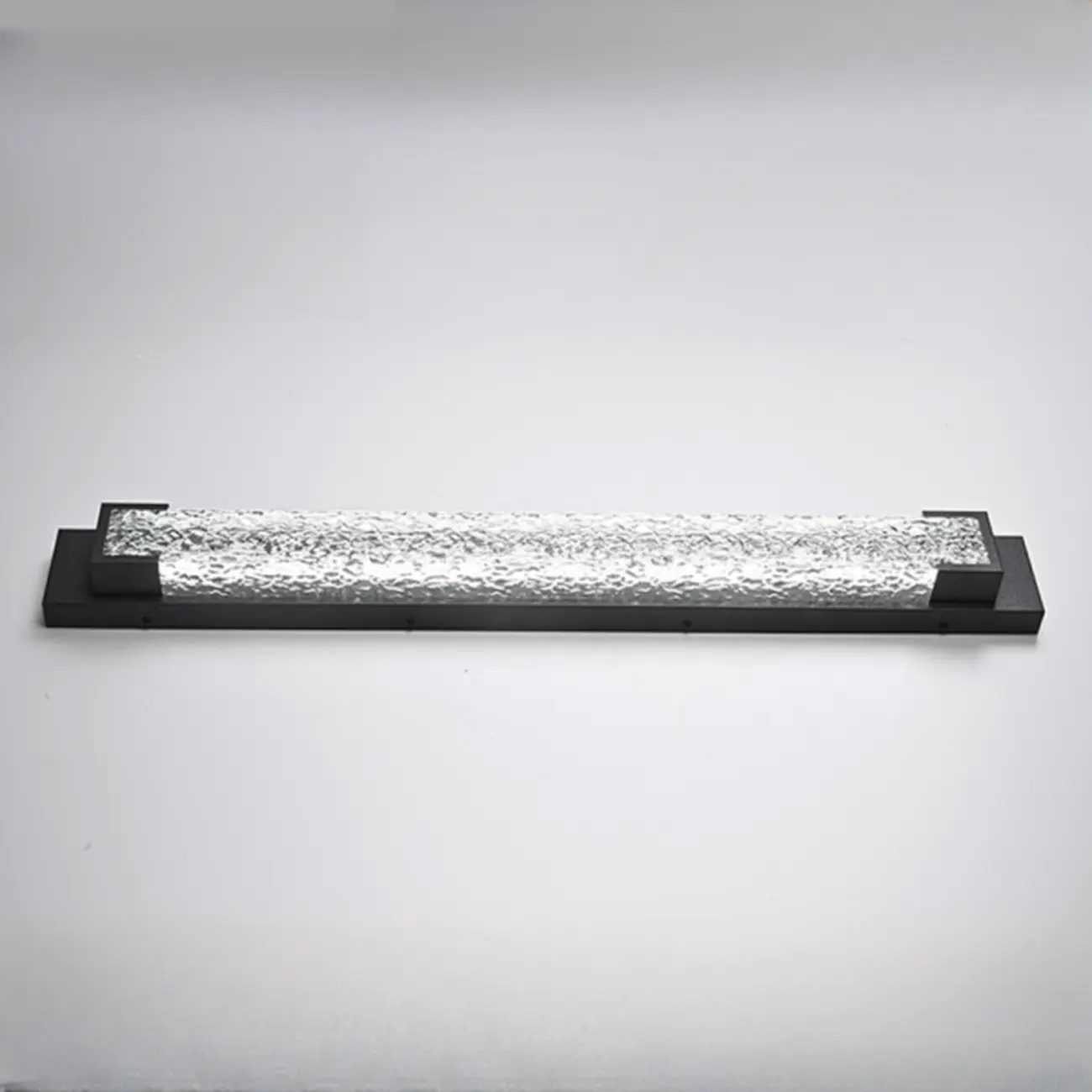 Modern Black Steel Acrylic Outdoor Wall Light Image - 5 | homeyfad