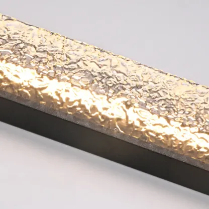 Modern Black Steel Acrylic Outdoor Wall Light Image - 11