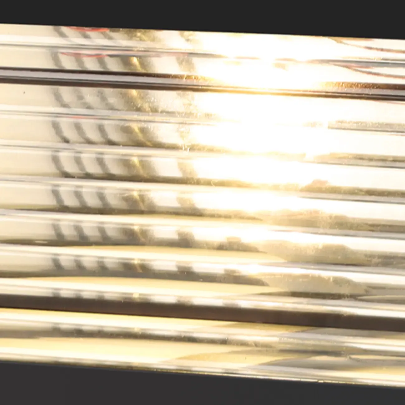 Square Solar Black Metal Glass Post Cap Light Image - 11