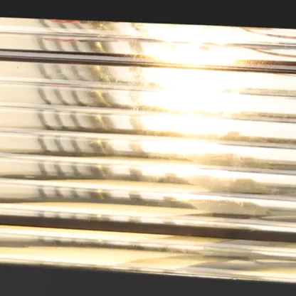 Square Solar Black Metal Glass Post Cap Light Image - 11