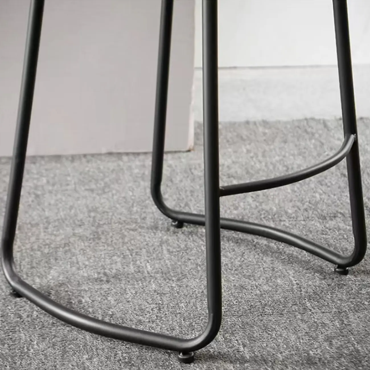 Natural Wood Curved Seat Backless Counter Bar Stools Image - 8 | homeyfad