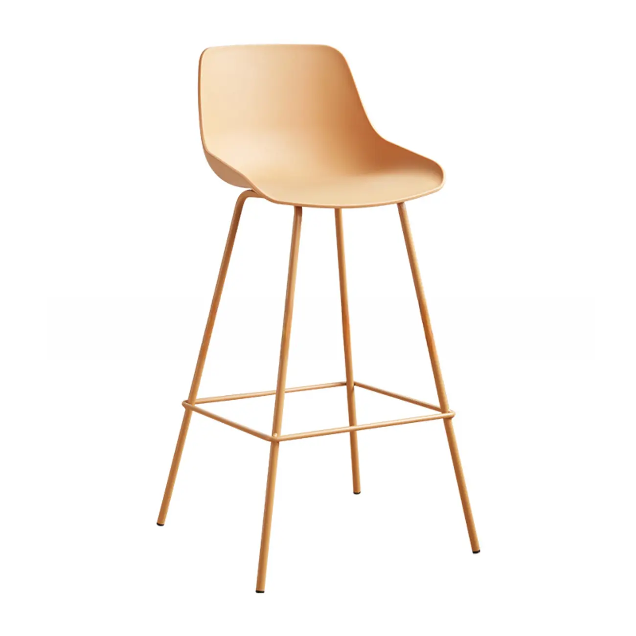 Modern Minimalist Metal Sleek Design Bar Stool | homeyfad