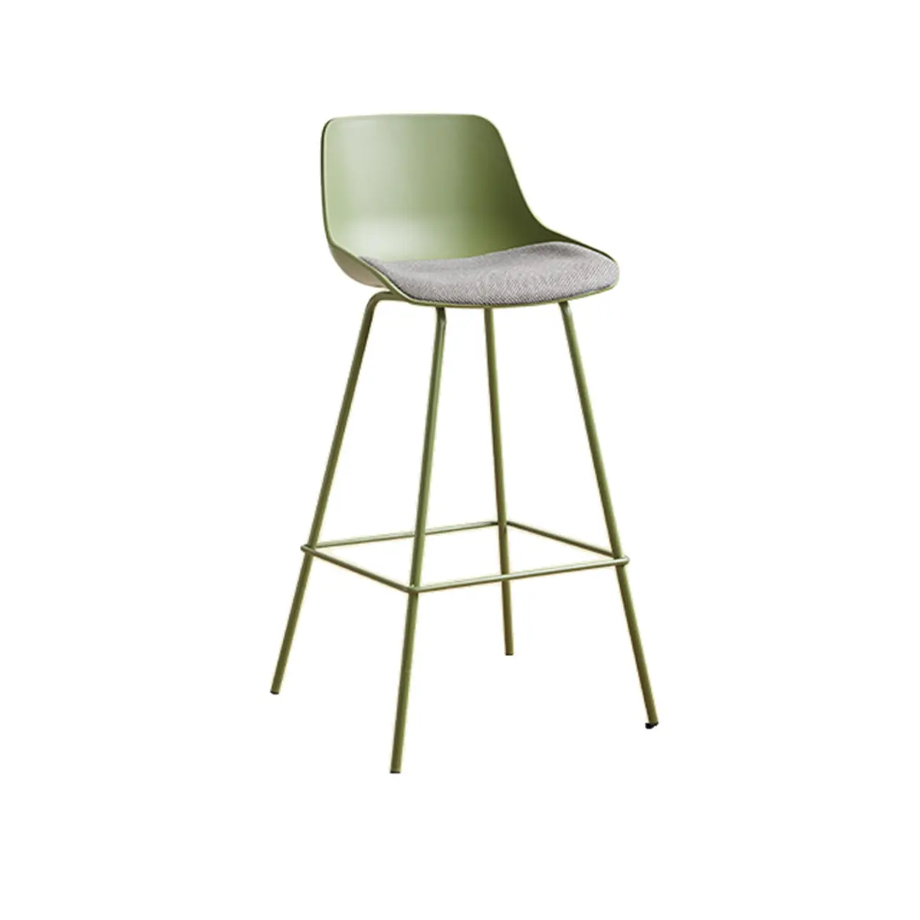 Modern Minimalist Metal Sleek Design Bar Stool | homeyfad
