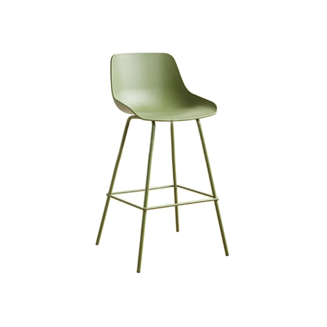 Modern Minimalist Metal Sleek Design Bar Stool | homeyfad