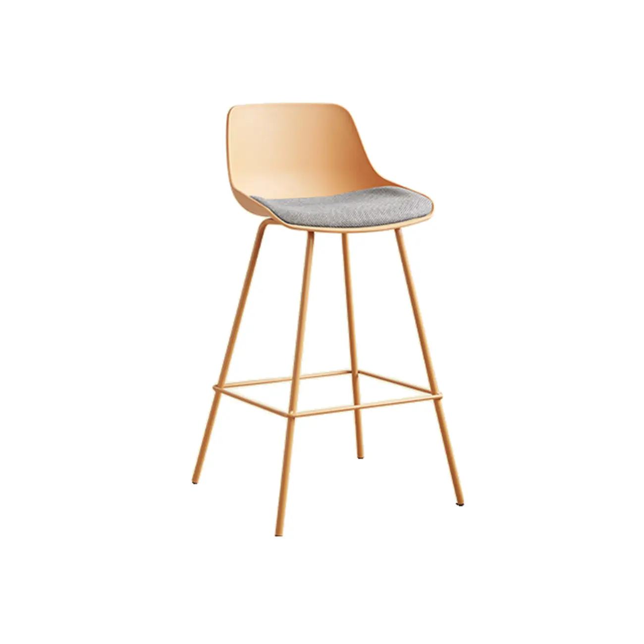 Modern Minimalist Metal Sleek Design Bar Stool | homeyfad