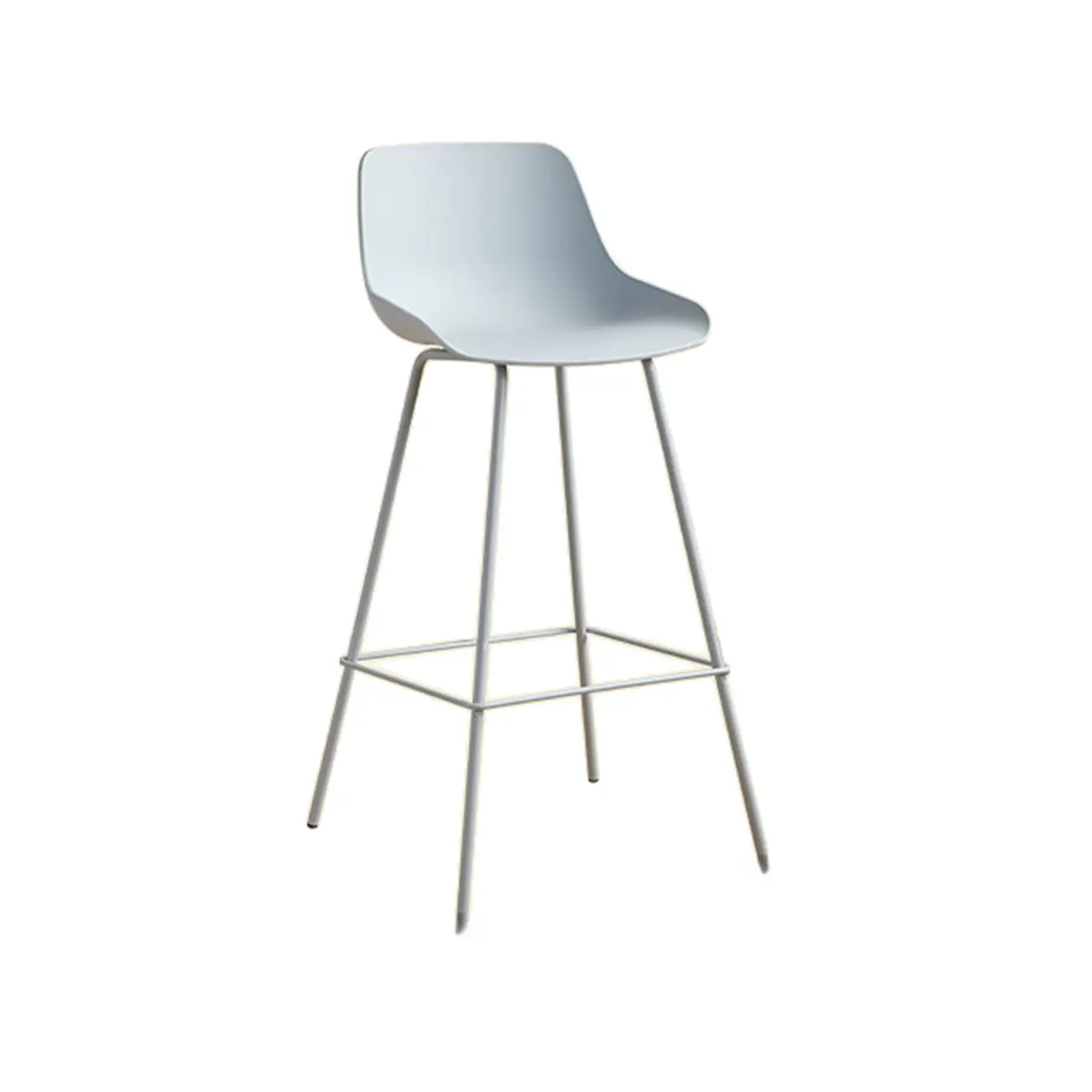 Modern Minimalist Metal Sleek Design Bar Stool | homeyfad