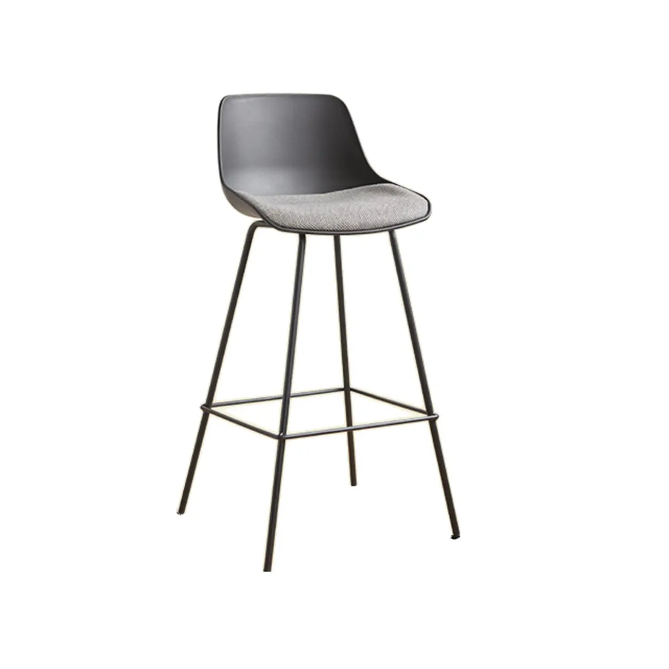 Modern Minimalist Metal Sleek Design Bar Stool | homeyfad