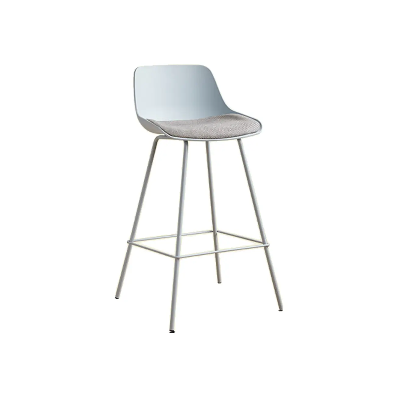 Modern Minimalist Metal Sleek Design Bar Stool | homeyfad