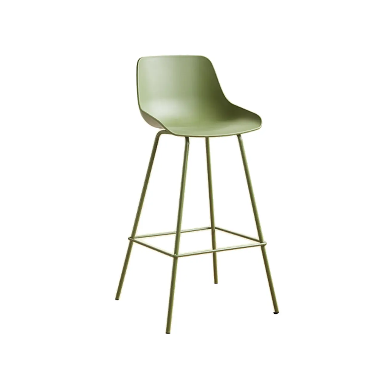 Modern Minimalist Metal Sleek Design Bar Stool | homeyfad