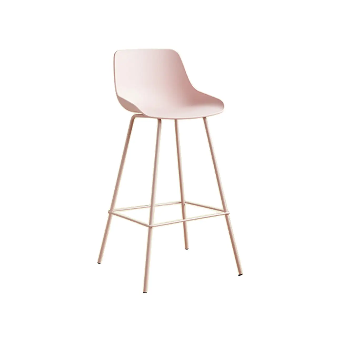 Modern Minimalist Metal Sleek Design Bar Stool | homeyfad