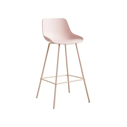 Modern Minimalist Metal Sleek Design Bar Stool