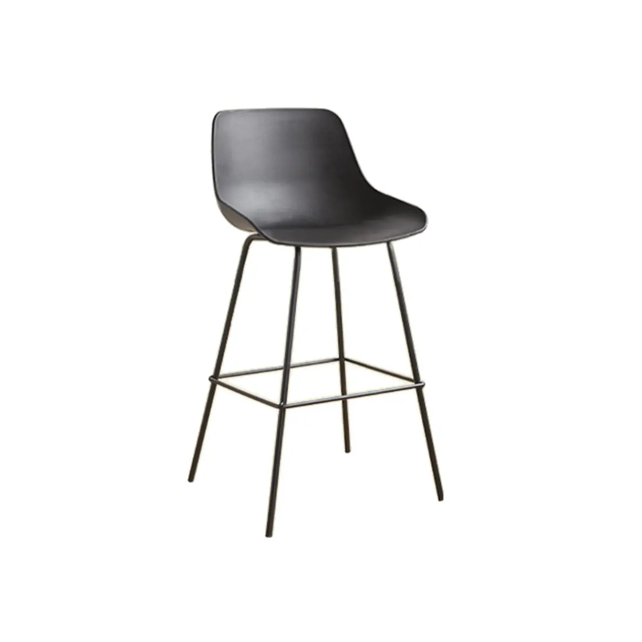 Modern Minimalist Metal Sleek Design Bar Stool | homeyfad