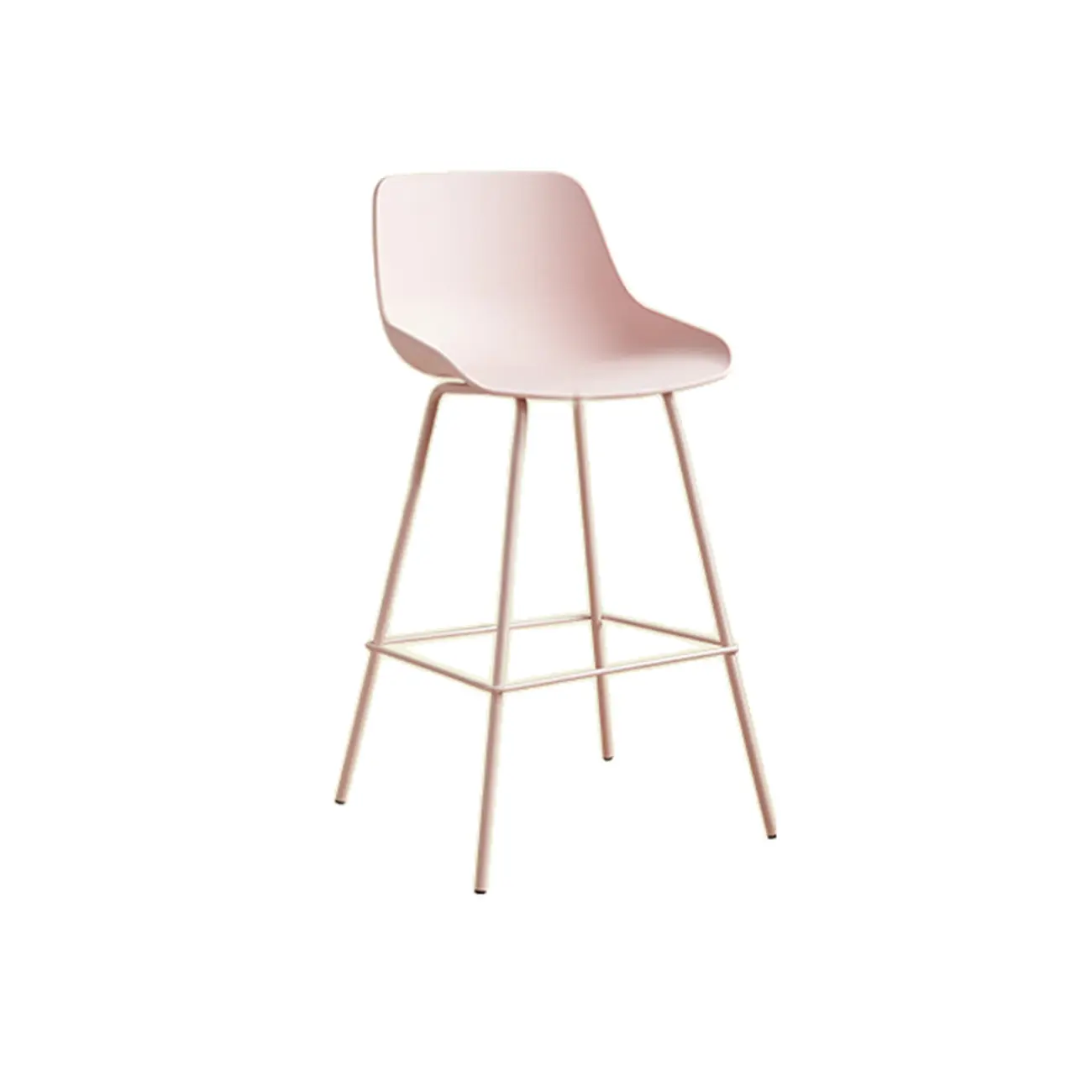 Modern Minimalist Metal Sleek Design Bar Stool | homeyfad