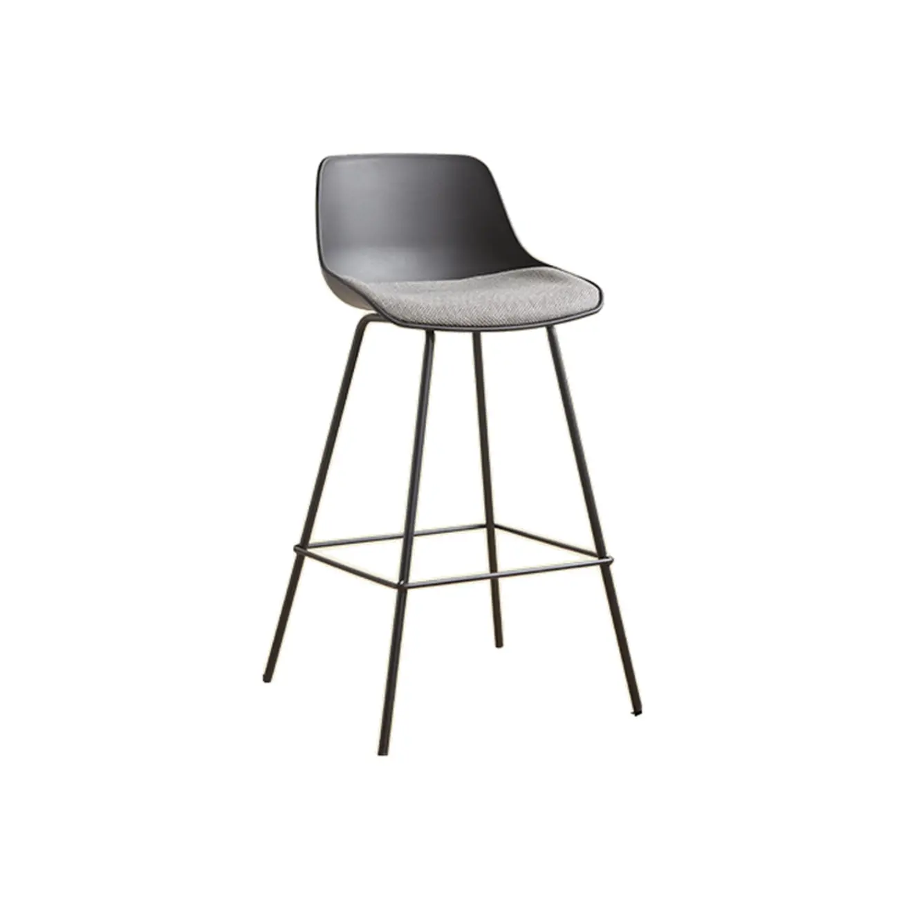 Modern Minimalist Metal Sleek Design Bar Stool | homeyfad