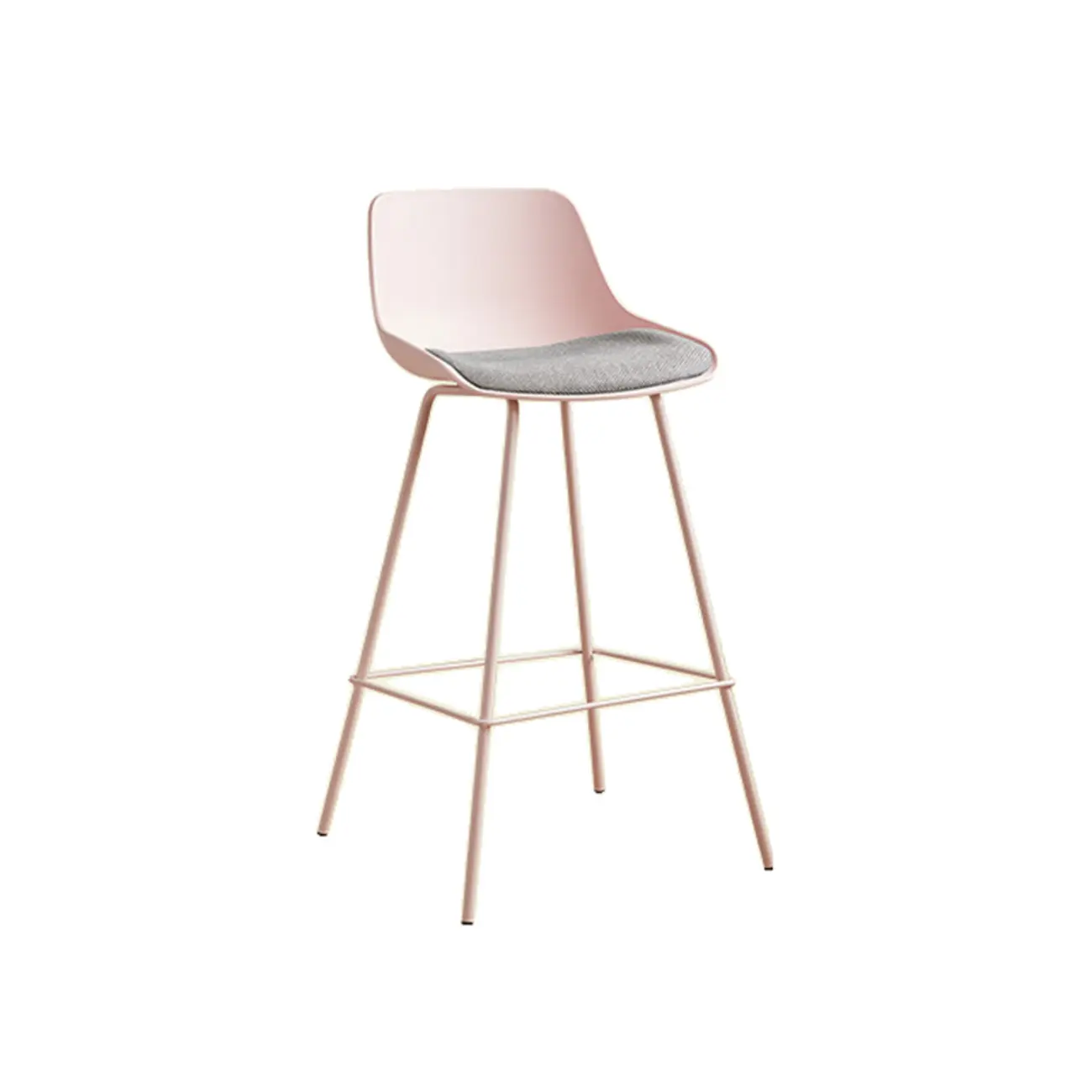 Modern Minimalist Metal Sleek Design Bar Stool | homeyfad