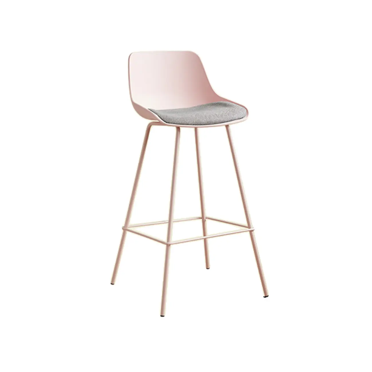 Modern Minimalist Metal Sleek Design Bar Stool | homeyfad