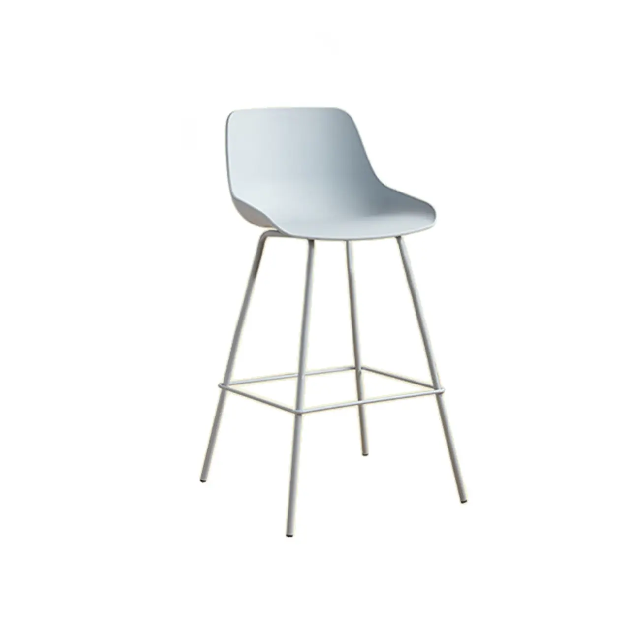 Modern Minimalist Metal Sleek Design Bar Stool | homeyfad