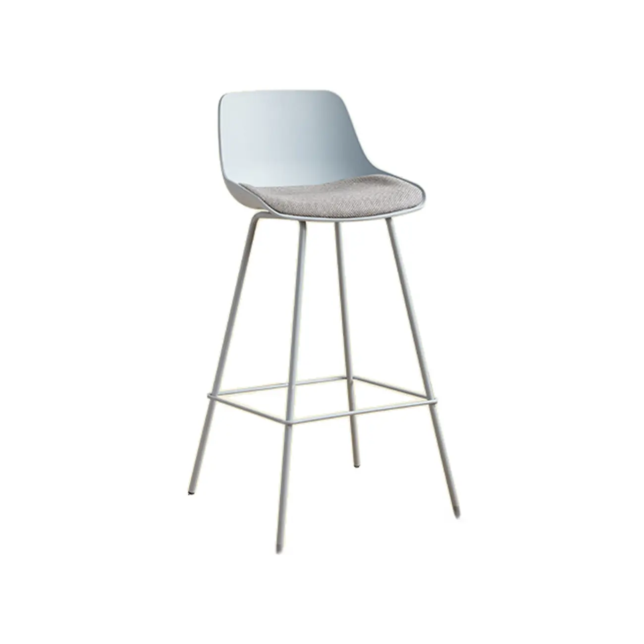 Modern Minimalist Metal Sleek Design Bar Stool | homeyfad