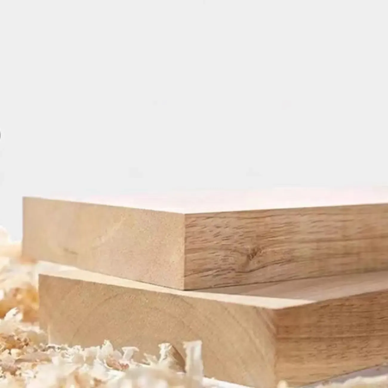 Durable Natural Wooden Timber Office Desk for Home Image - 5