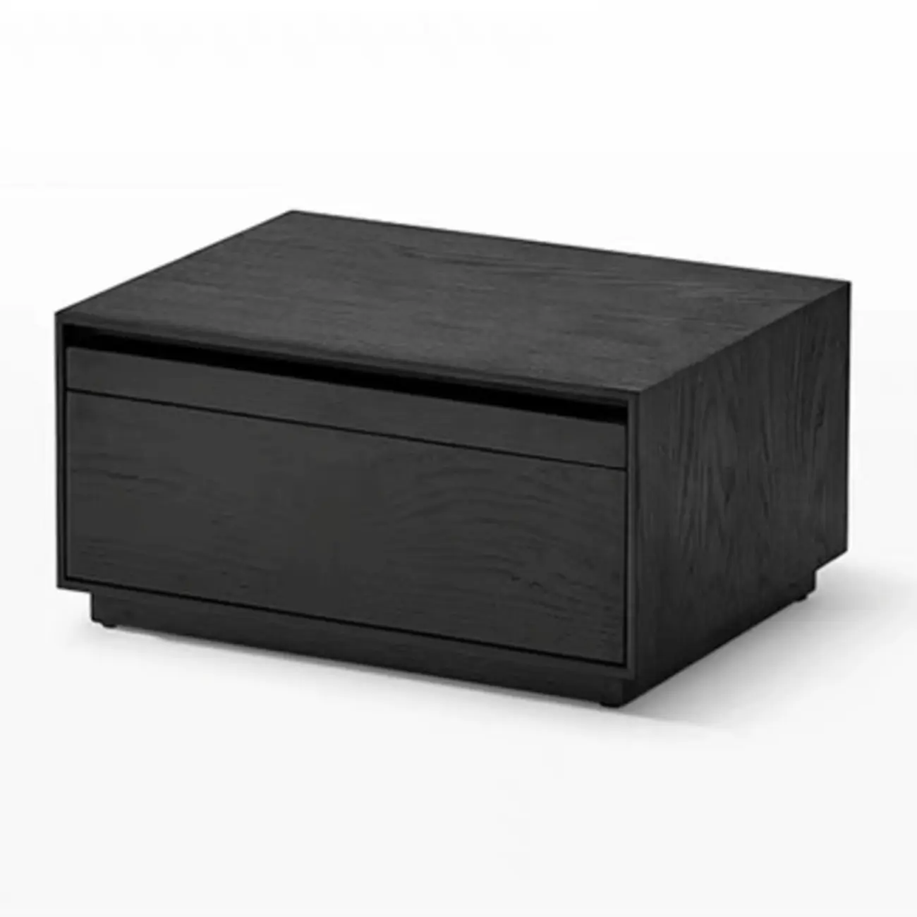 Scandinavia Solid Wood Two-Drawer Storage Nightstand Image - 6 | homeyfad