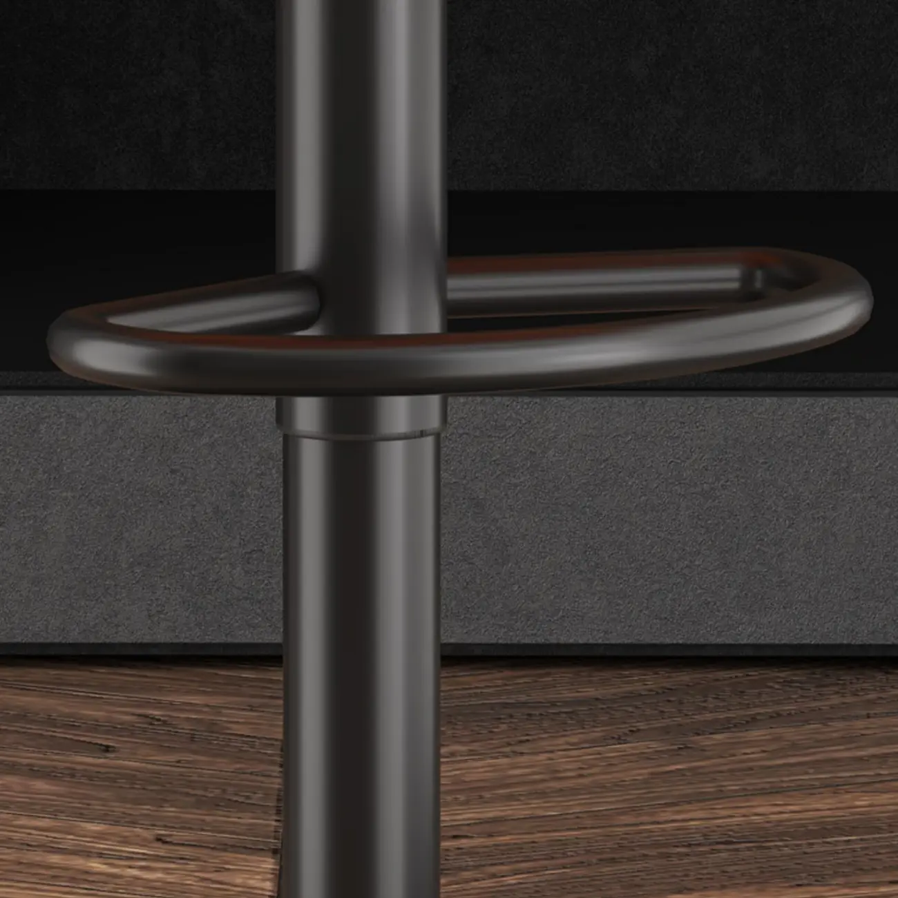 Glam Luxury Leather Swivel Adjustable Height Bar Stools Image - 8 | homeyfad