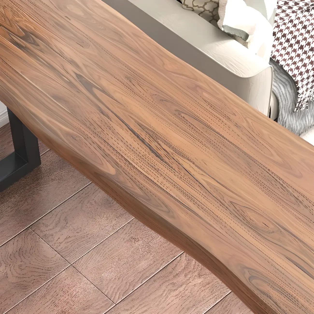 Scandinavian Natural Wood Sled Base Bar Tables Image - 10 | homeyfad