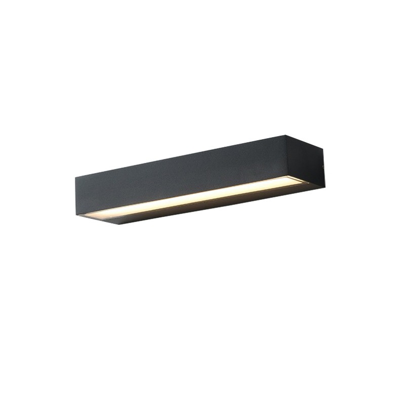 Morden Outdoor Wall Sconce with Frosted Glass Shade