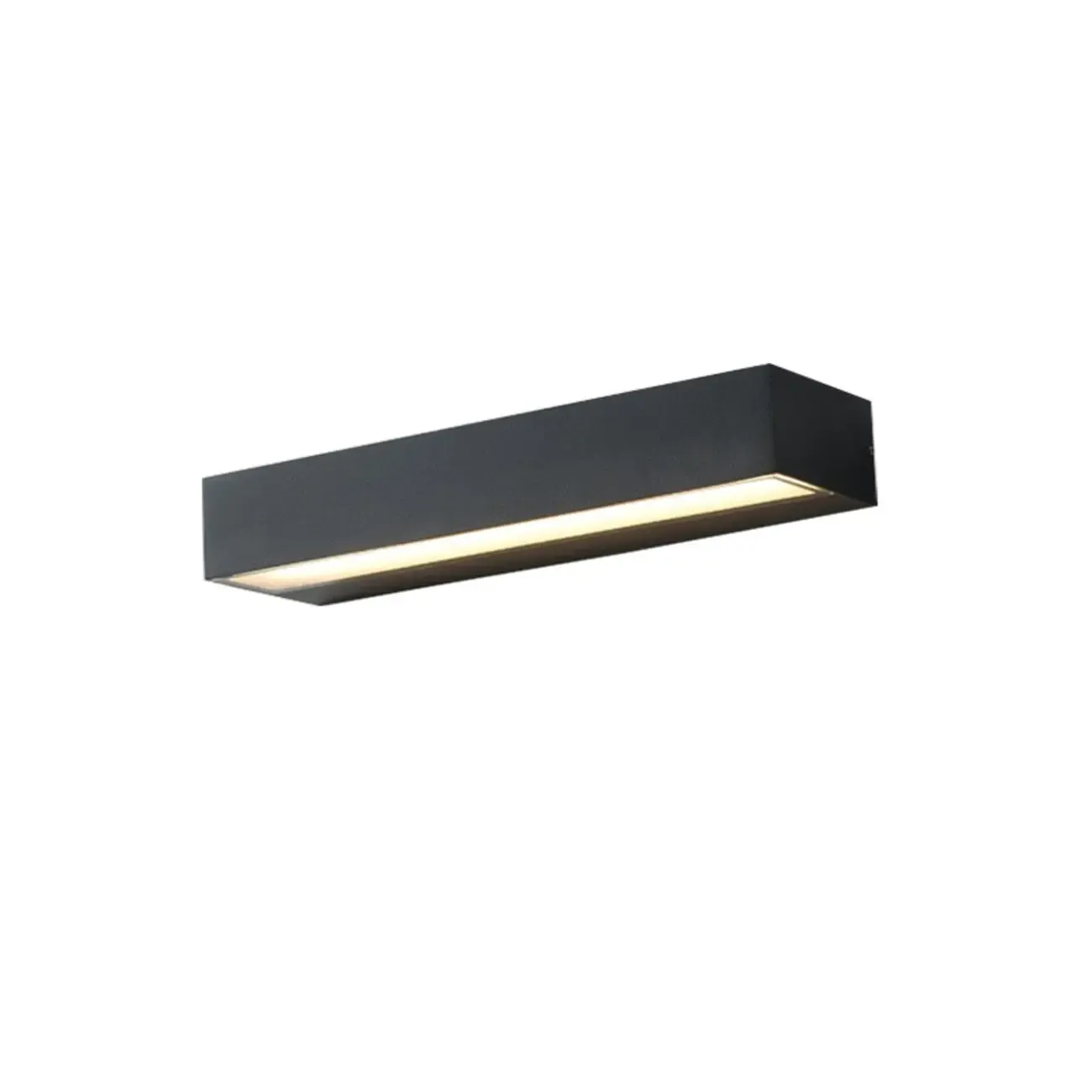 Morden Outdoor Wall Sconce with Frosted Glass Shade Image - 5