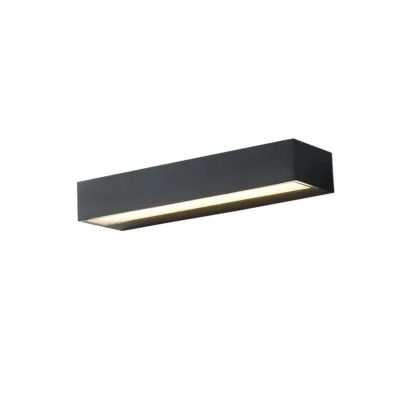 Morden Outdoor Wall Sconce with Frosted Glass Shade Image - 5