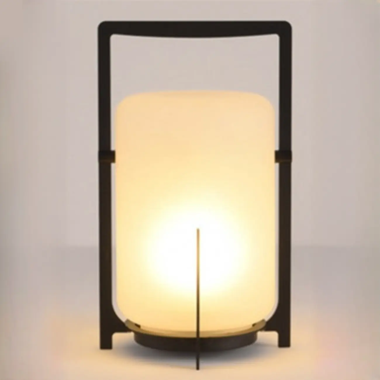 Portable Glass Lantern Outdoor Post Lights | homeyfad