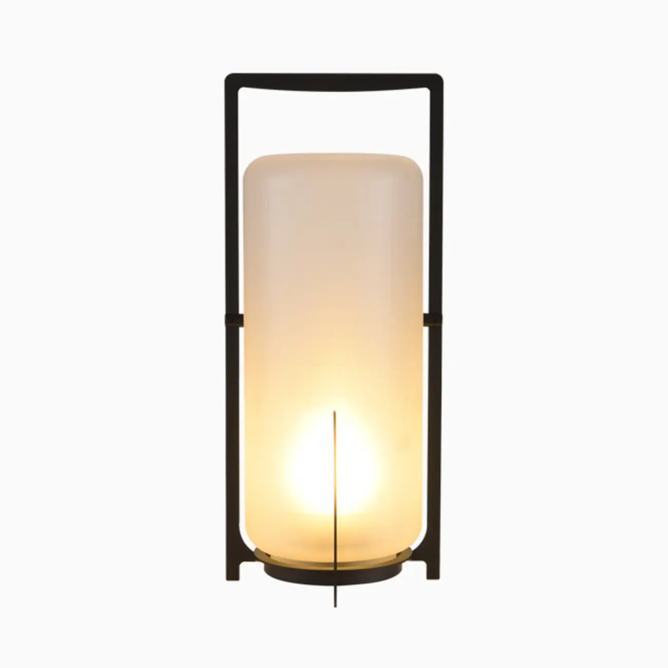 Portable Glass Lantern Outdoor Post Lights | homeyfad