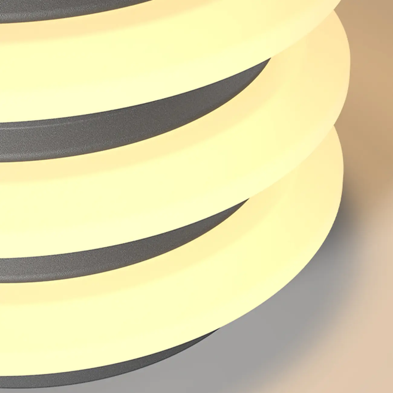 Modern 4-Layer Shadeless Solar Post Cap Light Image - 9 | homeyfad