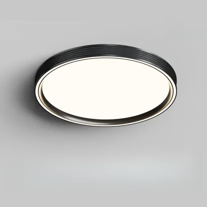 Simple Geometric Flush Mount Ceiling Light for Living Room Image - 2