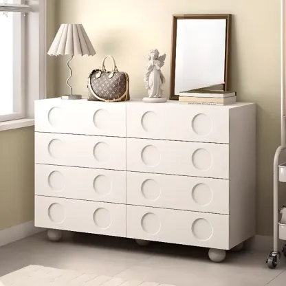 Trendy Midnight Black Lumber Storage Chest for Living Room Image - 9