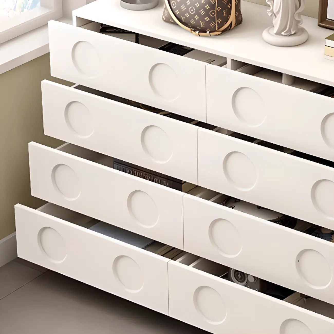 Trendy Midnight Black Lumber Storage Chest for Living Room Image - 10 | homeyfad