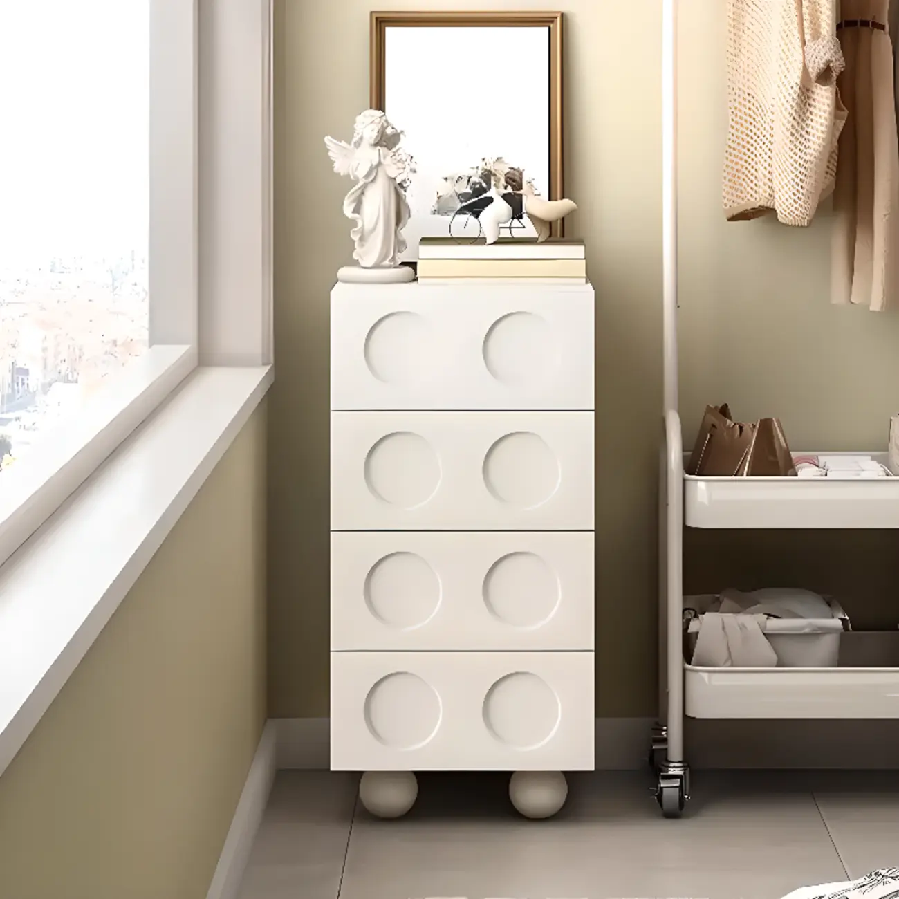 Trendy Midnight Black Lumber Storage Chest for Living Room Image - 5 | homeyfad