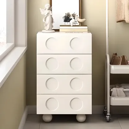 Trendy Midnight Black Lumber Storage Chest for Living Room Image - 6