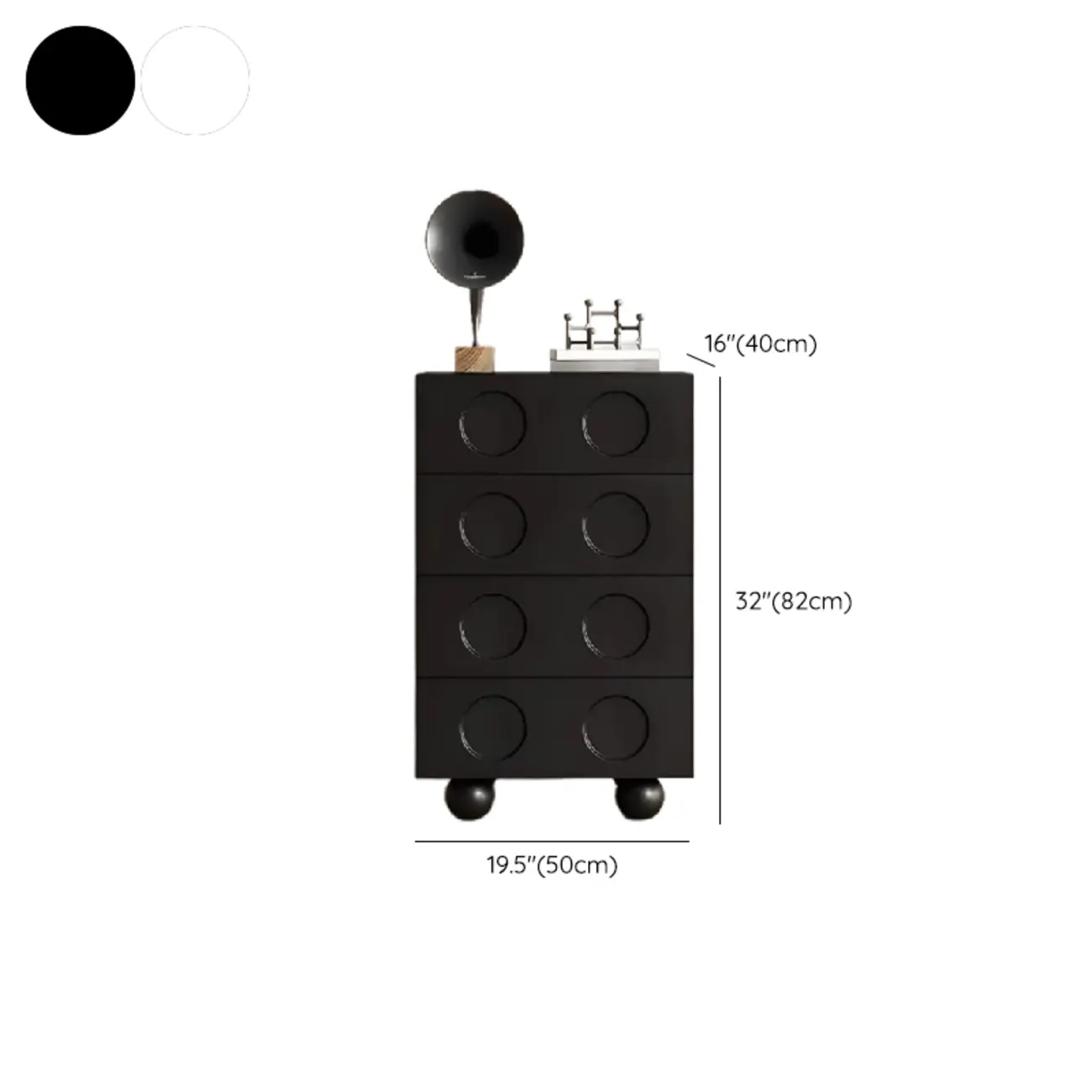 Trendy Midnight Black Lumber Storage Chest for Living Room Image - 14 | homeyfad