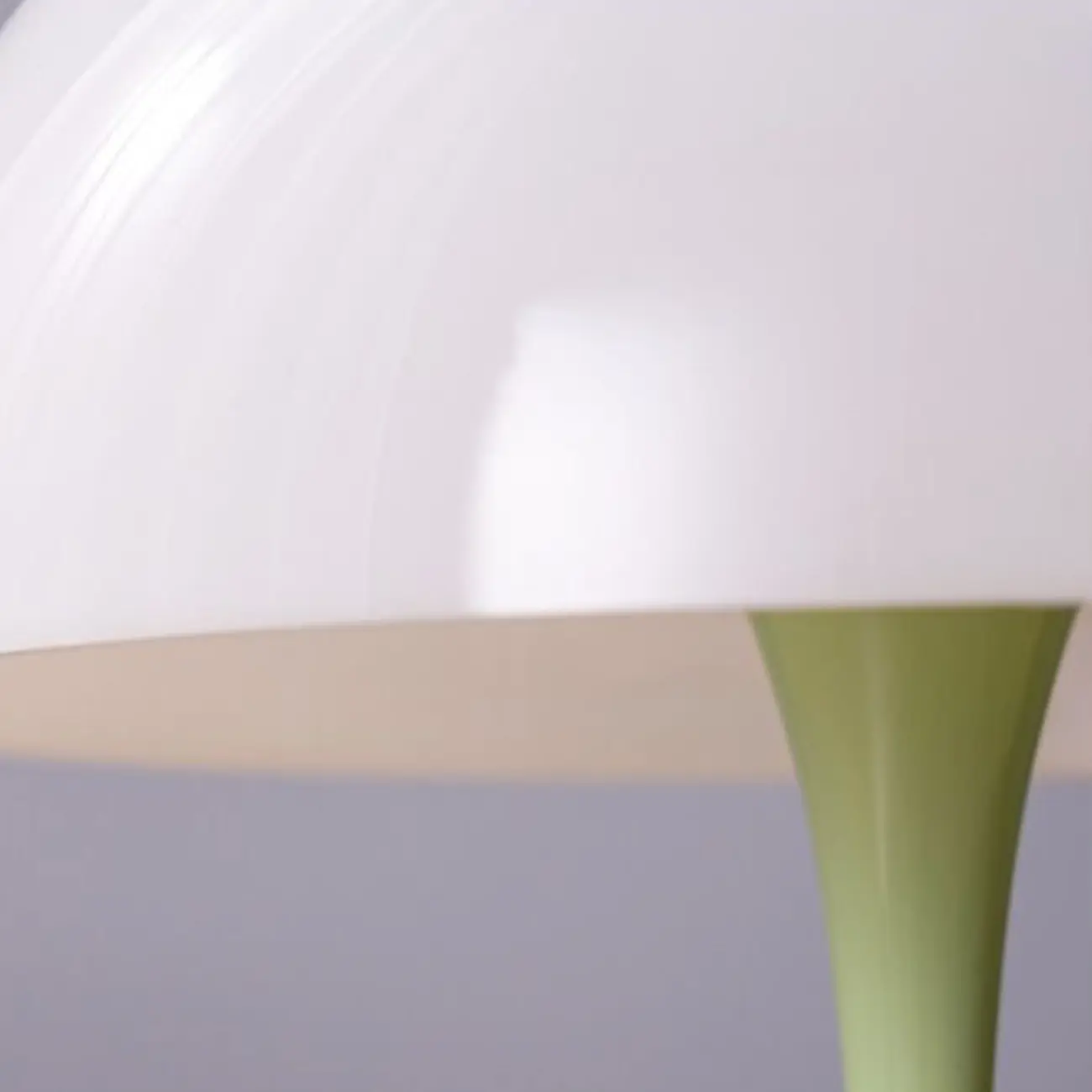 Art Deco White LED Dome Acrylic Shade Cordless Table Lamp Image - 14 | homeyfad