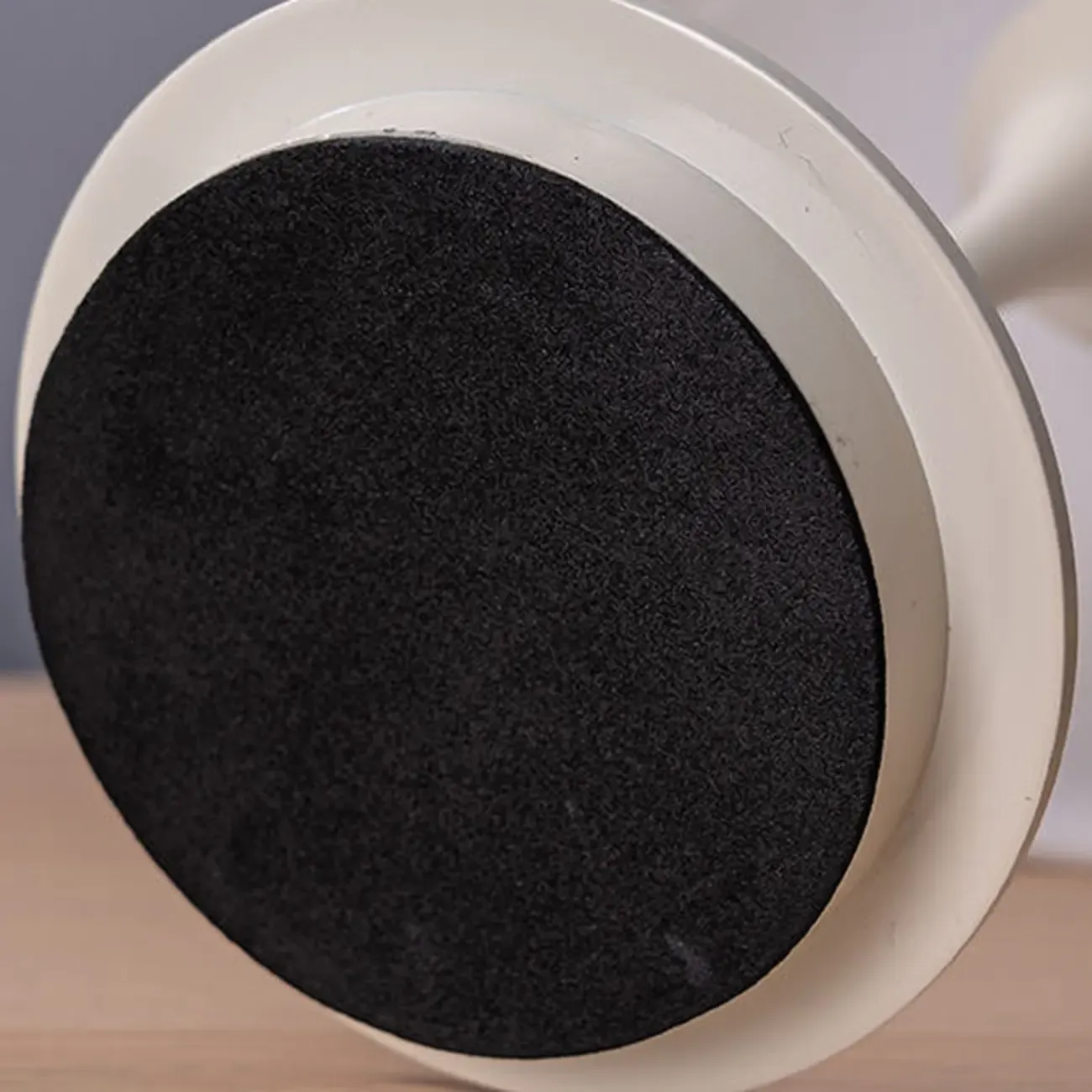 Art Deco White LED Dome Acrylic Shade Cordless Table Lamp Image - 16