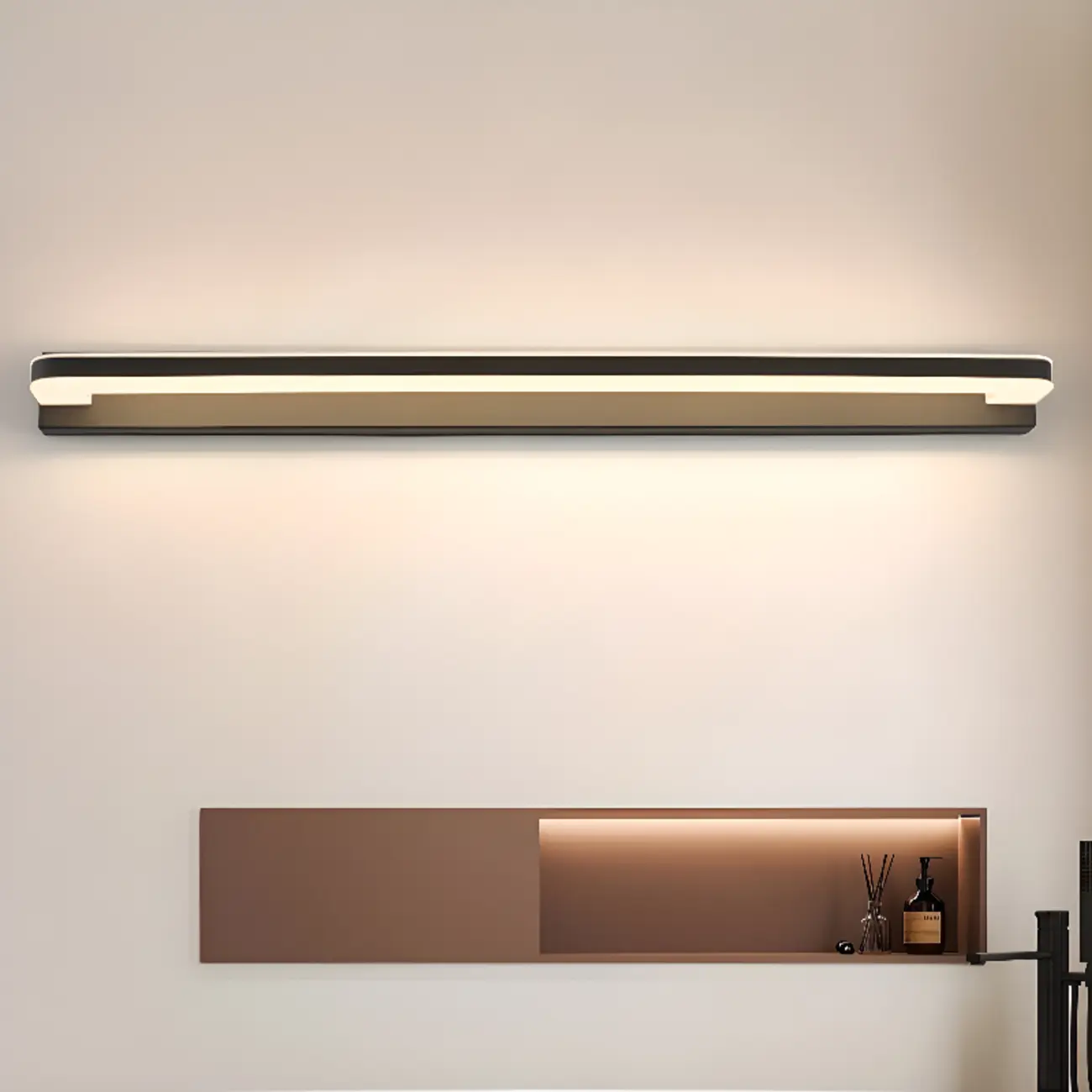 Modern Metal LED Bathroom Vanity Light Fixtures | homeyfad