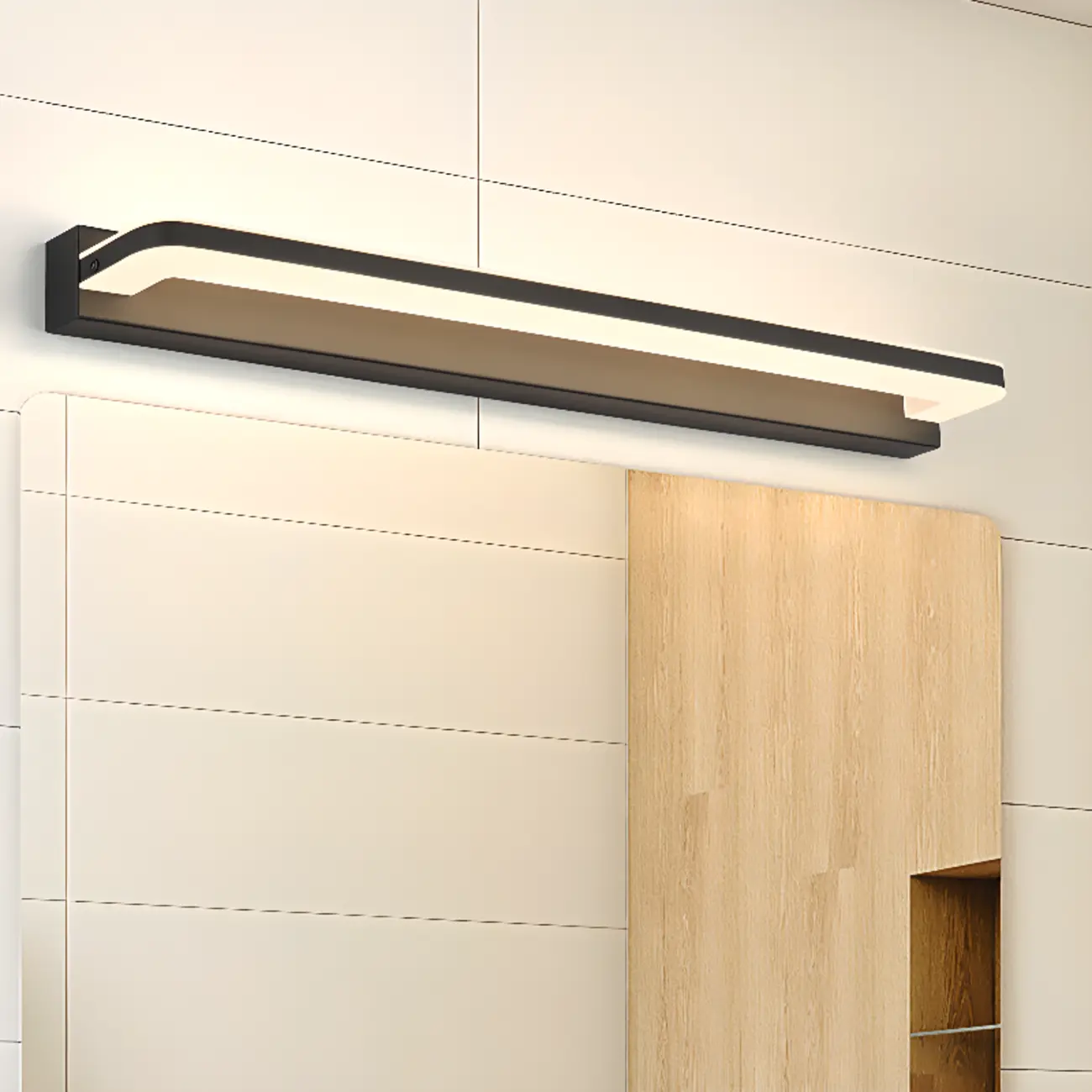 Modern Metal LED Bathroom Vanity Light Fixtures | homeyfad