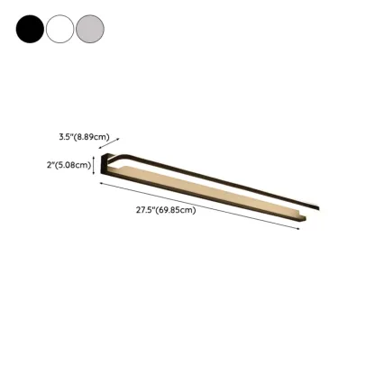 Modern Metal LED Bathroom Vanity Light Fixtures