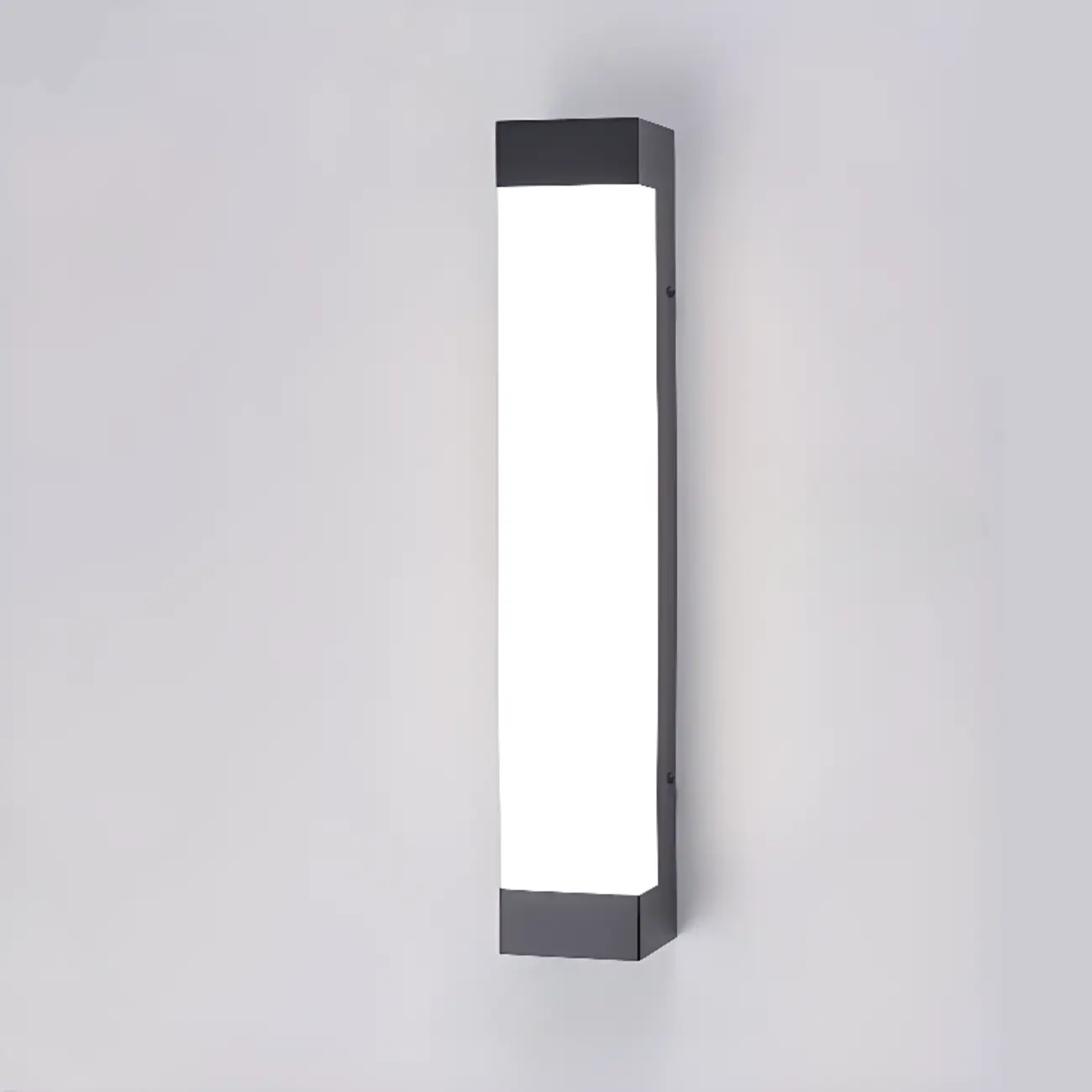 Third Gear Dimming Polymer Shade Outdoor Steel Wall Sconce Image - 8 | homeyfad